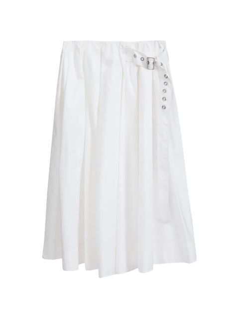 3.1 Phillip Lim belted midi skirt - White - zdjęcie produktu nr 1