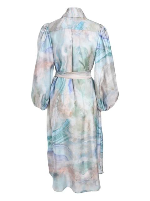 ZIMMERMANN Illuminate shirtdress - Blue - zdjęcie produktu nr 2