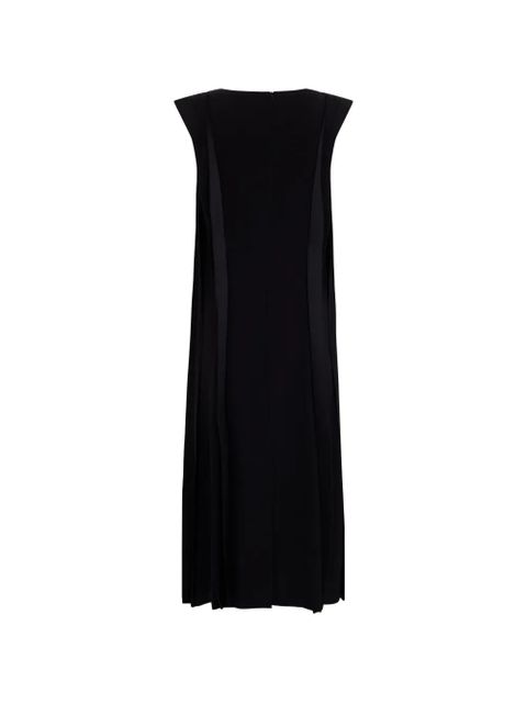 Max Mara sleeveless satin dress - Black - zdjęcie produktu nr 2