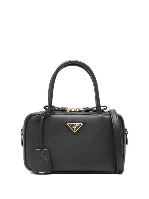 Prada triangle-logo tote bag - Black - zdjęcie produktu nr 1