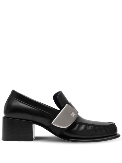 Burberry London Shield leather loafers - Black - zdjęcie produktu nr 1