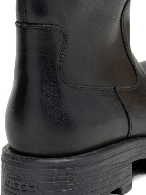 Diesel D-Hammer Bkr D leather boots - Black