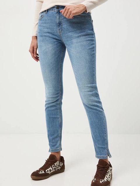 Medicine jeansy damskie kolor niebieski - zdjęcie produktu nr 1