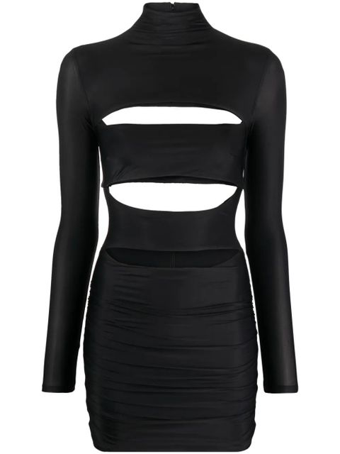 MISBHV Elena cut-out minidress - Black