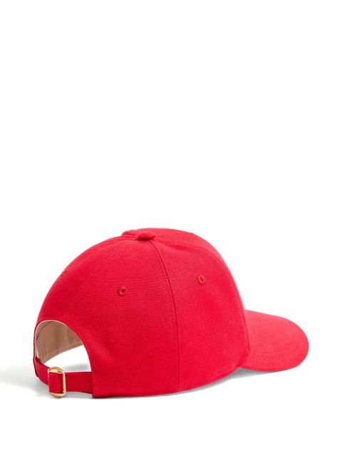 Valentino Garavani Chez cotton baseball cap - Red