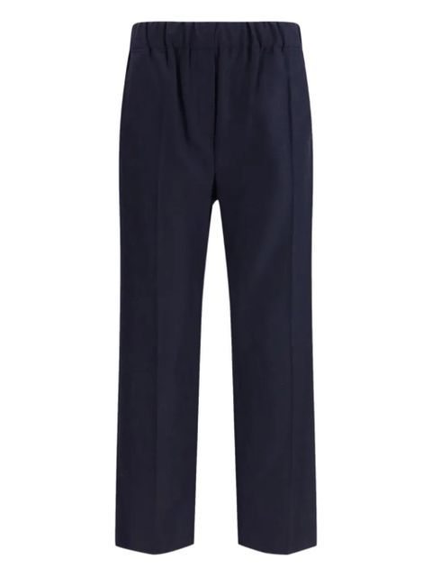 Weekend Max Mara elasticated-waist track pants - Blue - zdjęcie produktu nr 1
