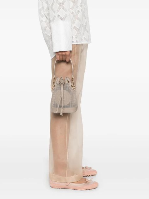 FENDI Mon Tresor mini bag - Grey - zdjęcie produktu nr 2