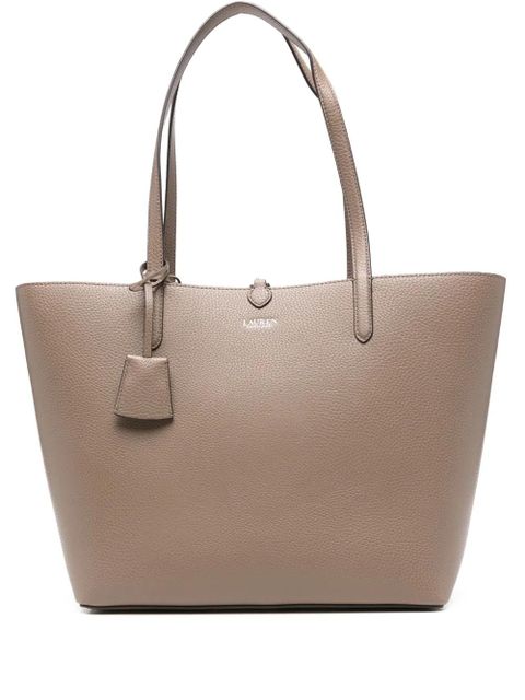 Lauren Ralph Lauren pebble-leather tote bag - Brown - zdjęcie produktu nr 1
