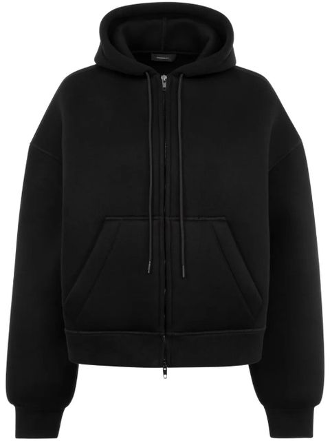WARDROBE.NYC Bonded zip-up hoodie - Black - zdjęcie produktu nr 1
