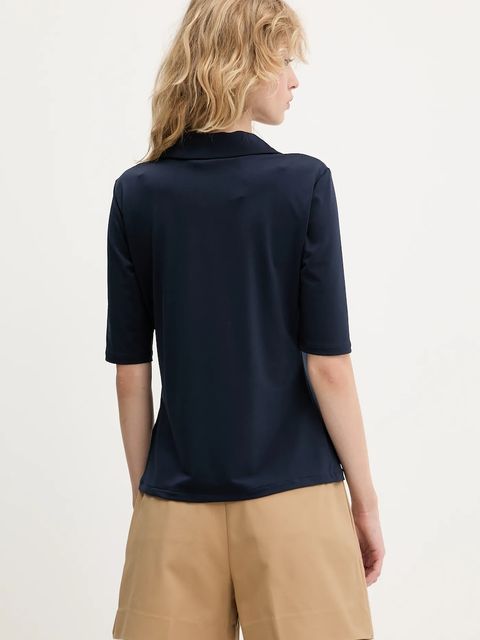 Calvin Klein polo damski kolor granatowy LV044C221G - zdjęcie produktu nr 2