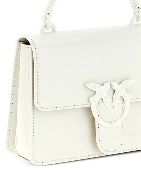 PINKO Mini Love tote bag - White