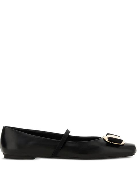 Ferragamo New Vara ballet flats - Black - zdjęcie produktu nr 1