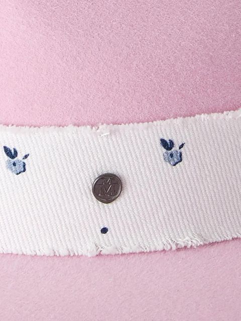 Maison Michel Kyra wool-felt fedora - Pink - zdjęcie produktu nr 2