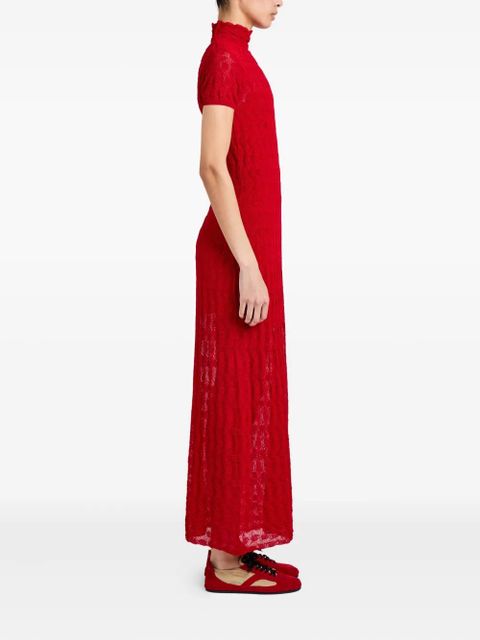 Proenza Schouler Zein textured midi dress