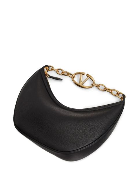Valentino Garavani small VLogo Moon shoulder bag - Black