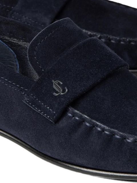 Jimmy Choo Ellis F suede loafers - Blue