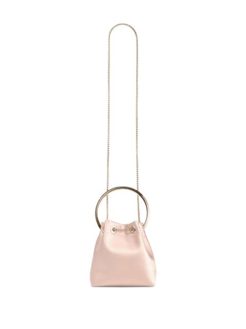 Jimmy Choo Bon Bon circular-handle bucket bag - Pink - zdjęcie produktu nr 2