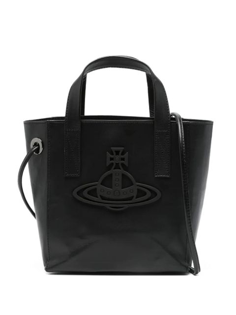 Vivienne Westwood orb-embellished tote bag - Black - zdjęcie produktu nr 1