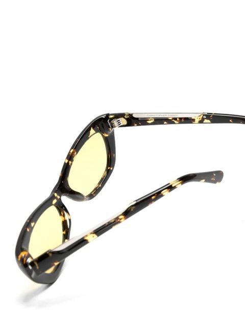 Christopher Esber Dillon cat-eye sunglasses - Brown