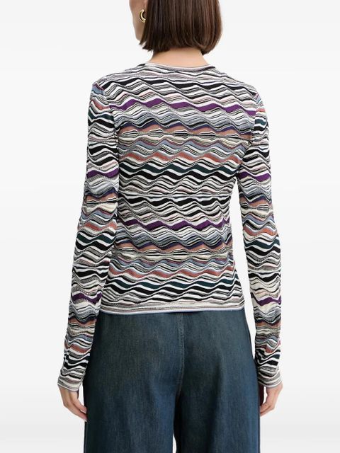 Missoni wavy sweater - White