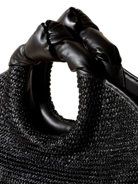 Hereu knot-detail tote bag - Black