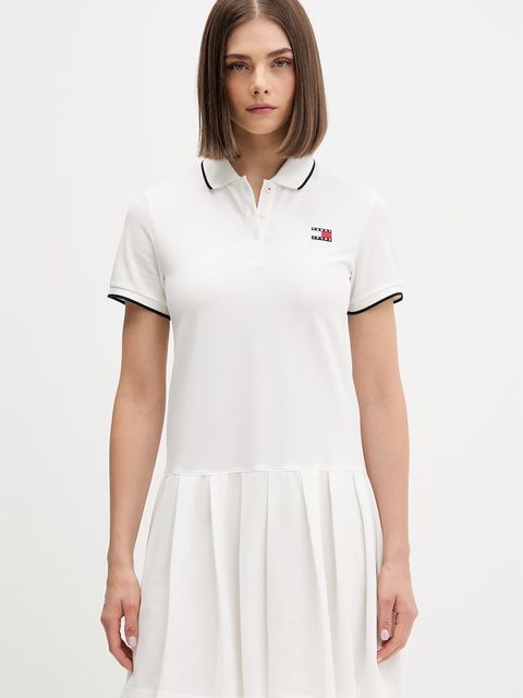Tommy Jeans sukienka letnia z bawełną - zdjęcie produktu nr 1