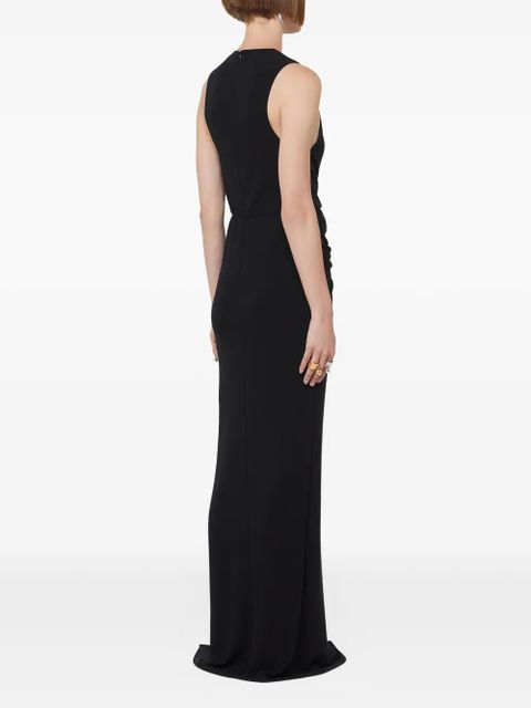 Sportmax cut-out sleeveless maxi dress - Black