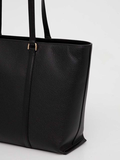 MICHAEL Michael Kors torebka skórzana kolor czarny