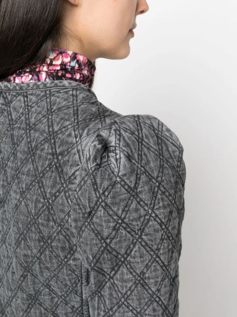 MARANT ÉTOILE Deliona chambray jacket - Grey