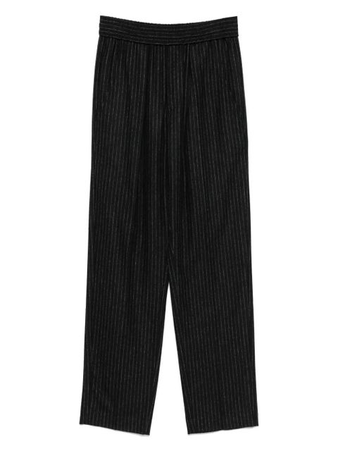 ISABEL MARANT pinstripe wool trousers - Grey - zdjęcie produktu nr 1