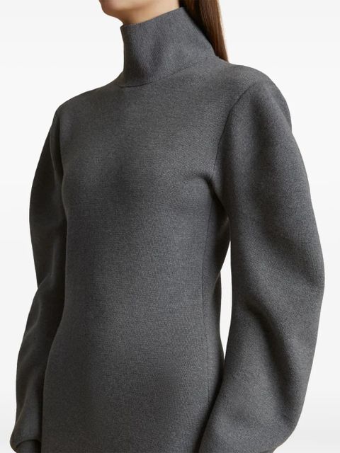 KHAITE The Storm maxi dress - Grey