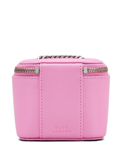 Marc Jacobs logo chain mini vanity-bag - Pink