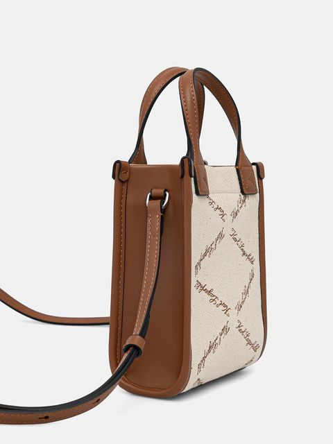 Karl Lagerfeld torebka crossbody damska bawełniana K/VILLE - zdjęcie produktu nr 1