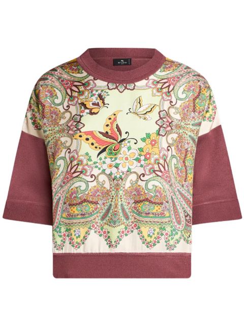 ETRO knitted t-shirt - Neutrals - zdjęcie produktu nr 1