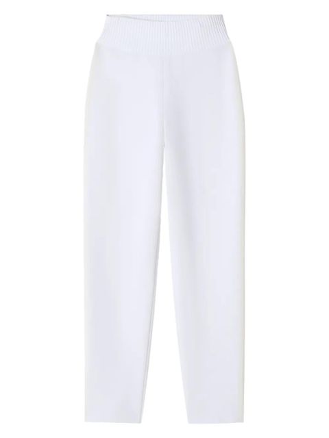 Lanvin ribbed-waistband trousers - White - zdjęcie produktu nr 1