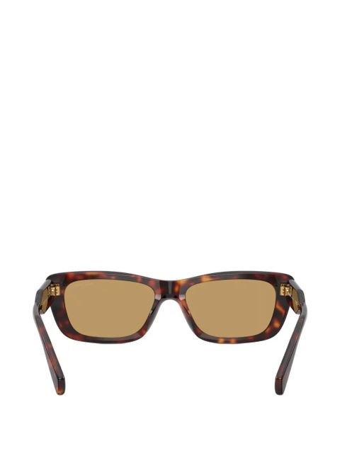 Miu Miu Eyewear rectangle-frame sunglasses - Brown