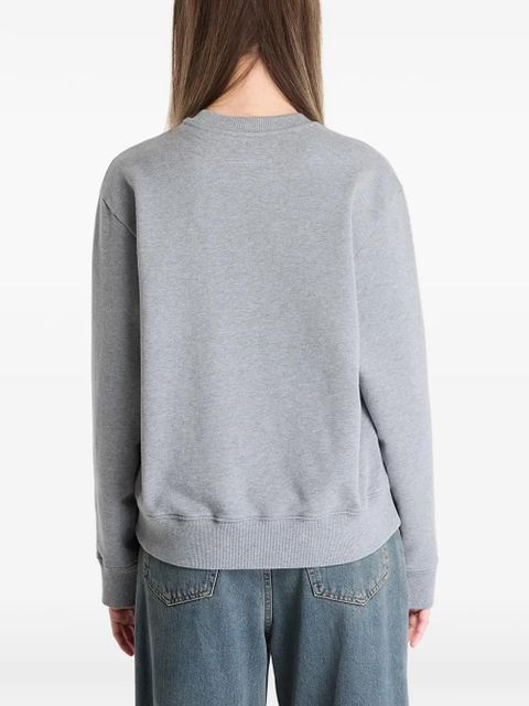 MM6 Maison Margiela logo-print sweatshirt - Grey