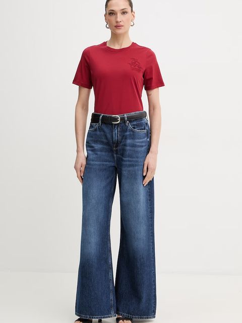 Trussardi t-shirt bawełniany - zdjęcie produktu nr 1