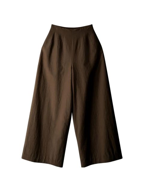 STAUD Magpie pleated trousers - Brown - zdjęcie produktu nr 1