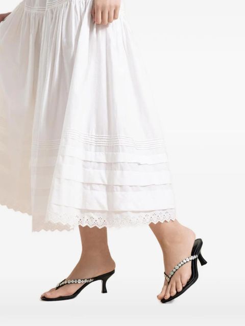 STAUD kitten-heel sandals - Black