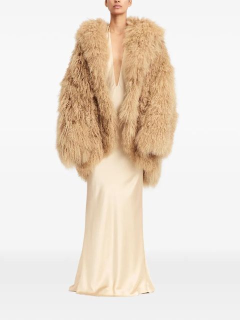 16Arlington Maryam shearling jacket - Neutrals - zdjęcie produktu nr 2