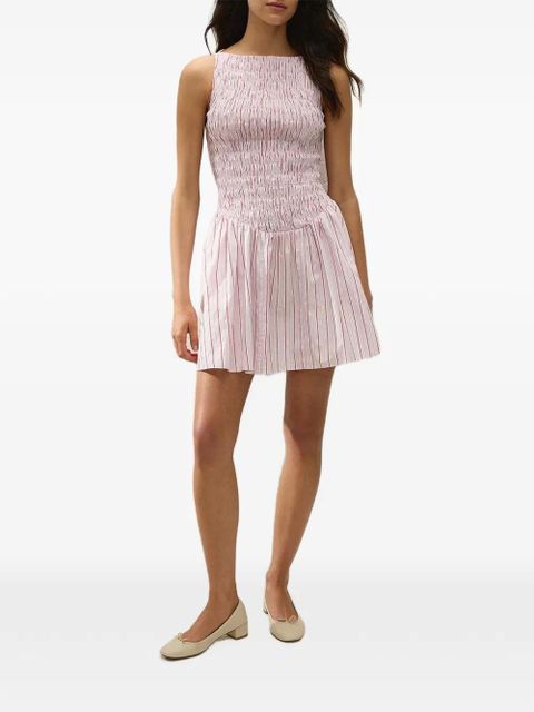 Faithfull the Brand Martina boat-neck mini dress - Pink - zdjęcie produktu nr 2