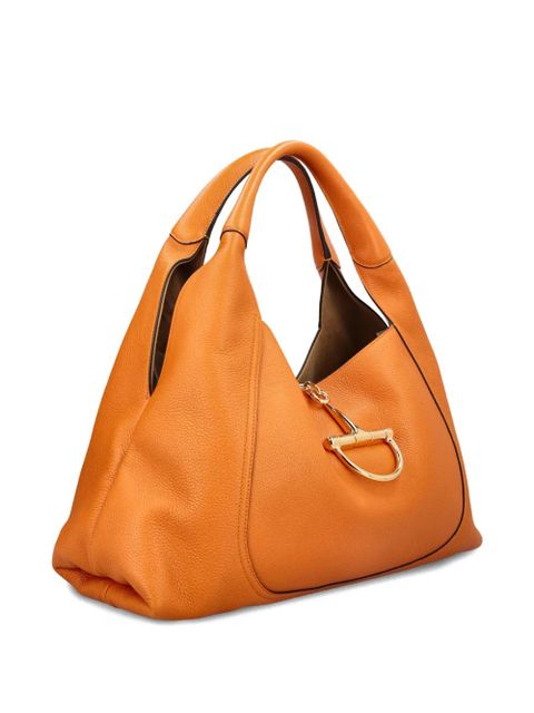 Gucci Softbit leather shoulder bag - Orange