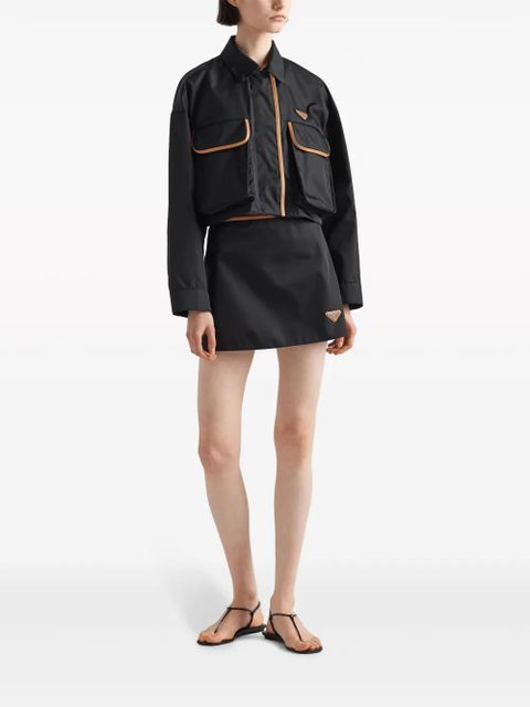 Prada Re-Nylon miniskirt - White - zdjęcie produktu nr 2