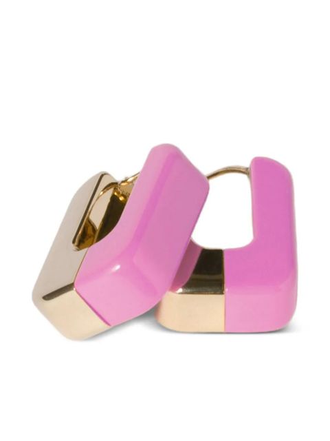 Miu Miu enamelled earrings - Pink - zdjęcie produktu nr 1