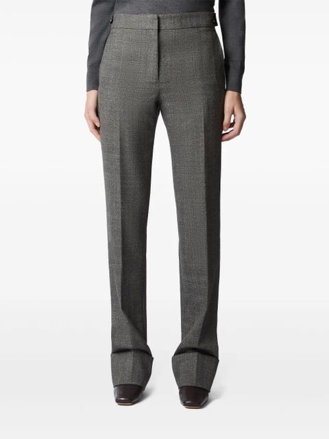 Tod's pressed-crease straight trousers - Grey - zdjęcie produktu nr 2