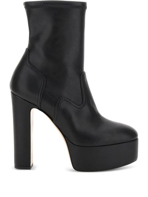 Casadei Patty platform boots - Black - zdjęcie produktu nr 1