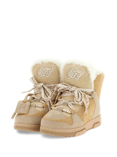 Off-White Winter ankle boots - Neutrals