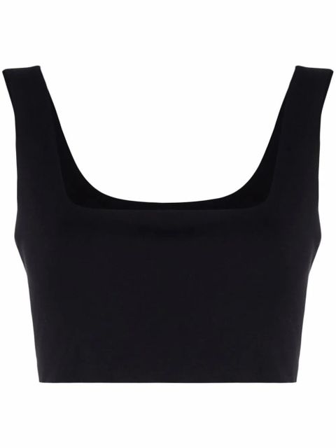 MANURÍ Miss Jane sleeveless cropped top - Black - zdjęcie produktu nr 1