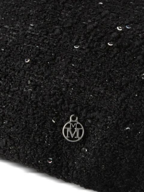 Maison Michel sequin-embellished hat - Black - zdjęcie produktu nr 2